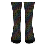 Reiki And The Seven Chakras Print Crew Socks