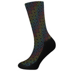 Reiki And The Seven Chakras Print Crew Socks