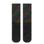 Reiki And The Seven Chakras Print Crew Socks