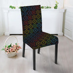 Reiki And The Seven Chakras Print Dining Chair Slipcover