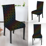 Reiki And The Seven Chakras Print Dining Chair Slipcover