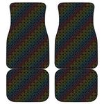 Reiki And The Seven Chakras Print Front and Back Car Floor Mats