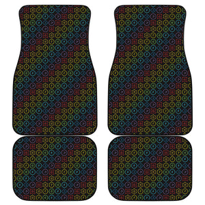 Reiki And The Seven Chakras Print Front and Back Car Floor Mats