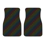 Reiki And The Seven Chakras Print Front Car Floor Mats