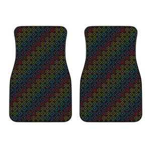 Reiki And The Seven Chakras Print Front Car Floor Mats