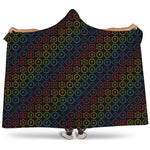 Reiki And The Seven Chakras Print Hooded Blanket