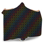Reiki And The Seven Chakras Print Hooded Blanket