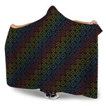 Reiki And The Seven Chakras Print Hooded Blanket