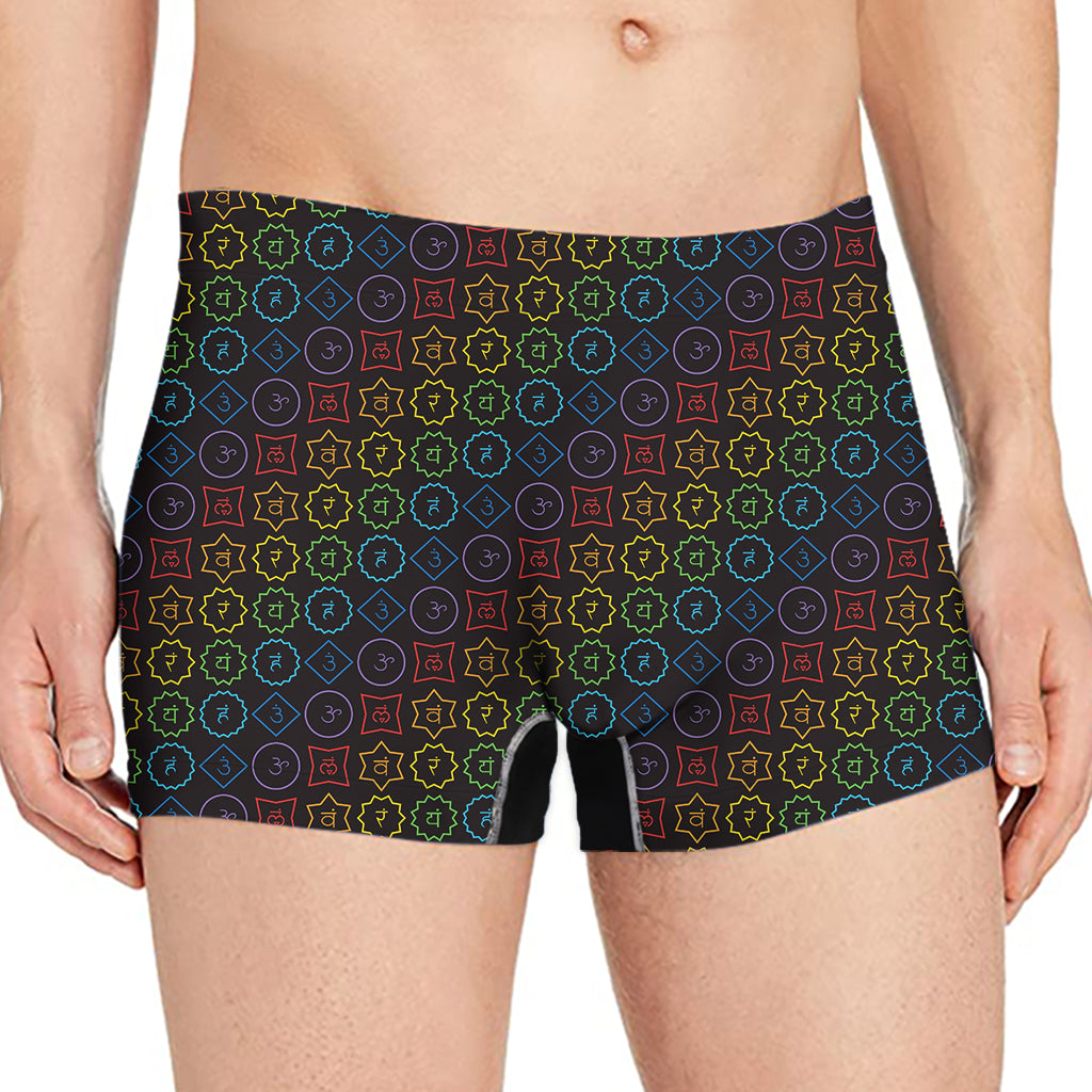 Reiki And The Seven Chakras Print Men's Boxer Briefs