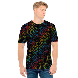 Reiki And The Seven Chakras Print Men's T-Shirt