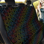 Reiki And The Seven Chakras Print Pet Car Back Seat Cover