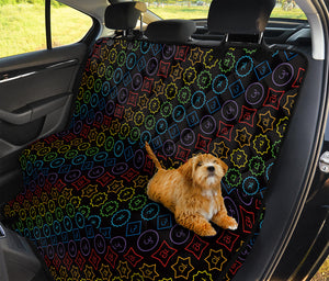 Reiki And The Seven Chakras Print Pet Car Back Seat Cover