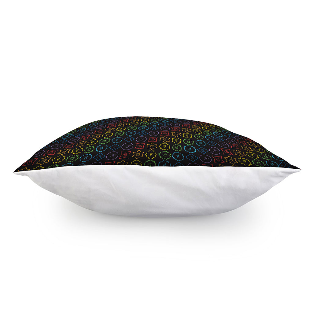 Reiki And The Seven Chakras Print Pillow Cover