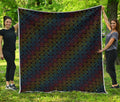 Reiki And The Seven Chakras Print Quilt