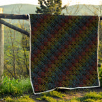 Reiki And The Seven Chakras Print Quilt