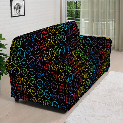 Reiki And The Seven Chakras Print Sofa Cover