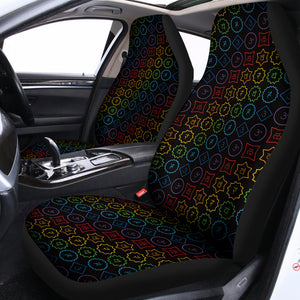 Reiki And The Seven Chakras Print Universal Fit Car Seat Covers