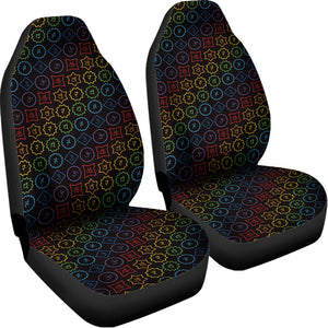 Reiki And The Seven Chakras Print Universal Fit Car Seat Covers