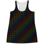 Reiki And The Seven Chakras Print Women's Racerback Tank Top