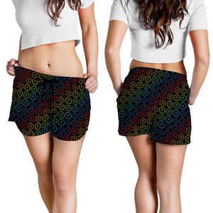 Reiki And The Seven Chakras Print Women's Shorts