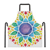 Reiki Chakra Flower Print Apron