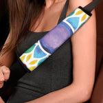 Reiki Chakra Flower Print Car Seat Belt Covers