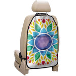 Reiki Chakra Flower Print Car Seat Organizers
