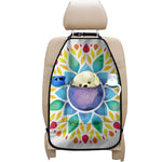 Reiki Chakra Flower Print Car Seat Organizers