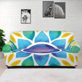 Reiki Chakra Flower Print Sofa Cover
