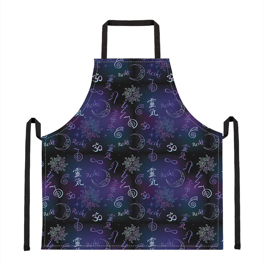 Reiki Energy Pattern Print Apron