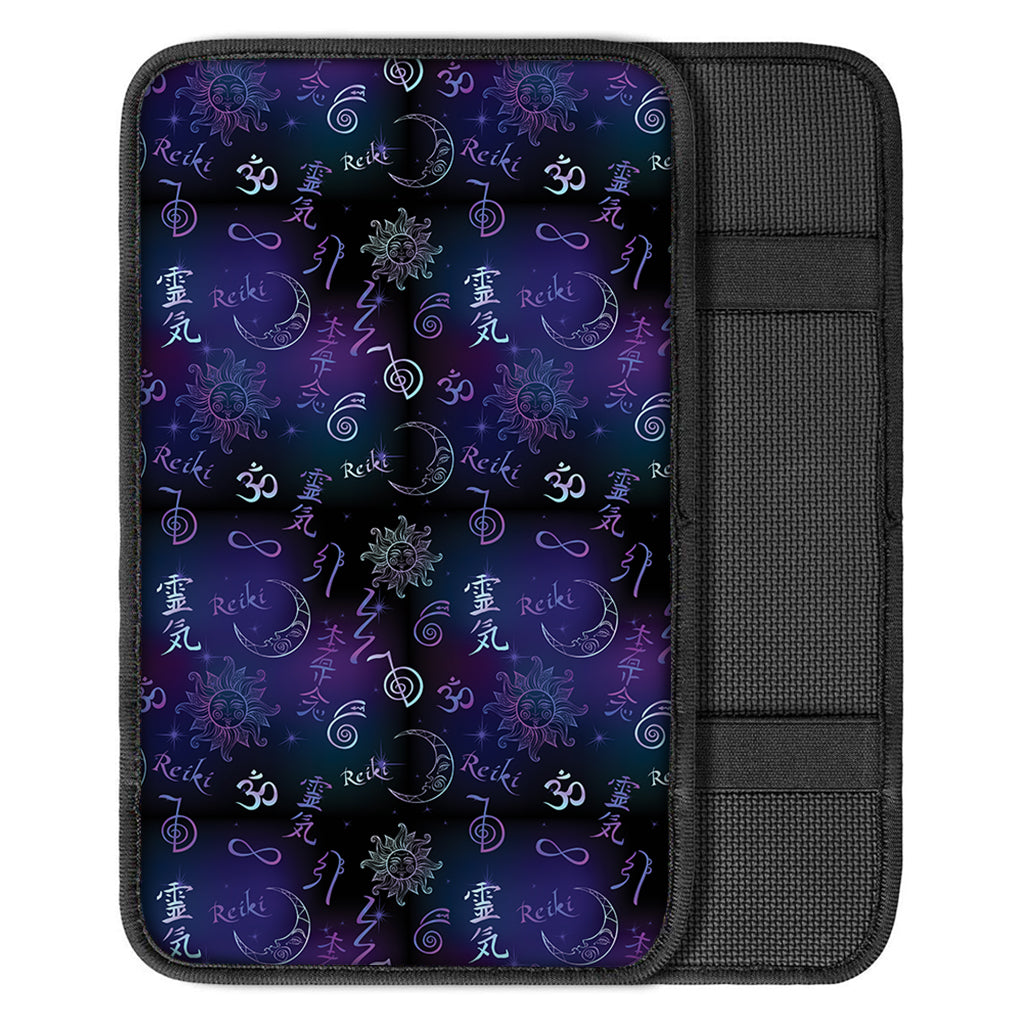 Reiki Energy Pattern Print Car Center Console Cover