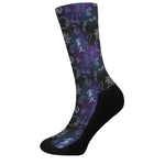 Reiki Energy Pattern Print Crew Socks
