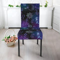 Reiki Energy Pattern Print Dining Chair Slipcover