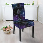 Reiki Energy Pattern Print Dining Chair Slipcover
