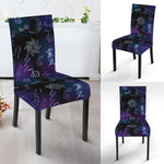 Reiki Energy Pattern Print Dining Chair Slipcover