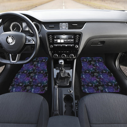 Reiki Energy Pattern Print Front and Back Car Floor Mats