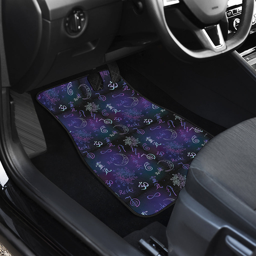 Reiki Energy Pattern Print Front Car Floor Mats