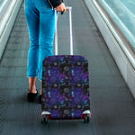 Reiki Energy Pattern Print Luggage Cover