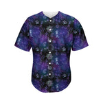 Reiki Energy Pattern Print Men's Baseball Jersey