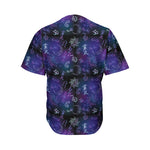 Reiki Energy Pattern Print Men's Baseball Jersey