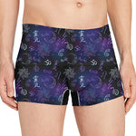 Reiki Energy Pattern Print Men's Boxer Briefs