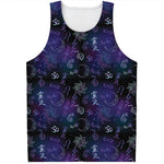Reiki Energy Pattern Print Men's Tank Top