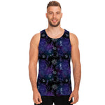 Reiki Energy Pattern Print Men's Tank Top