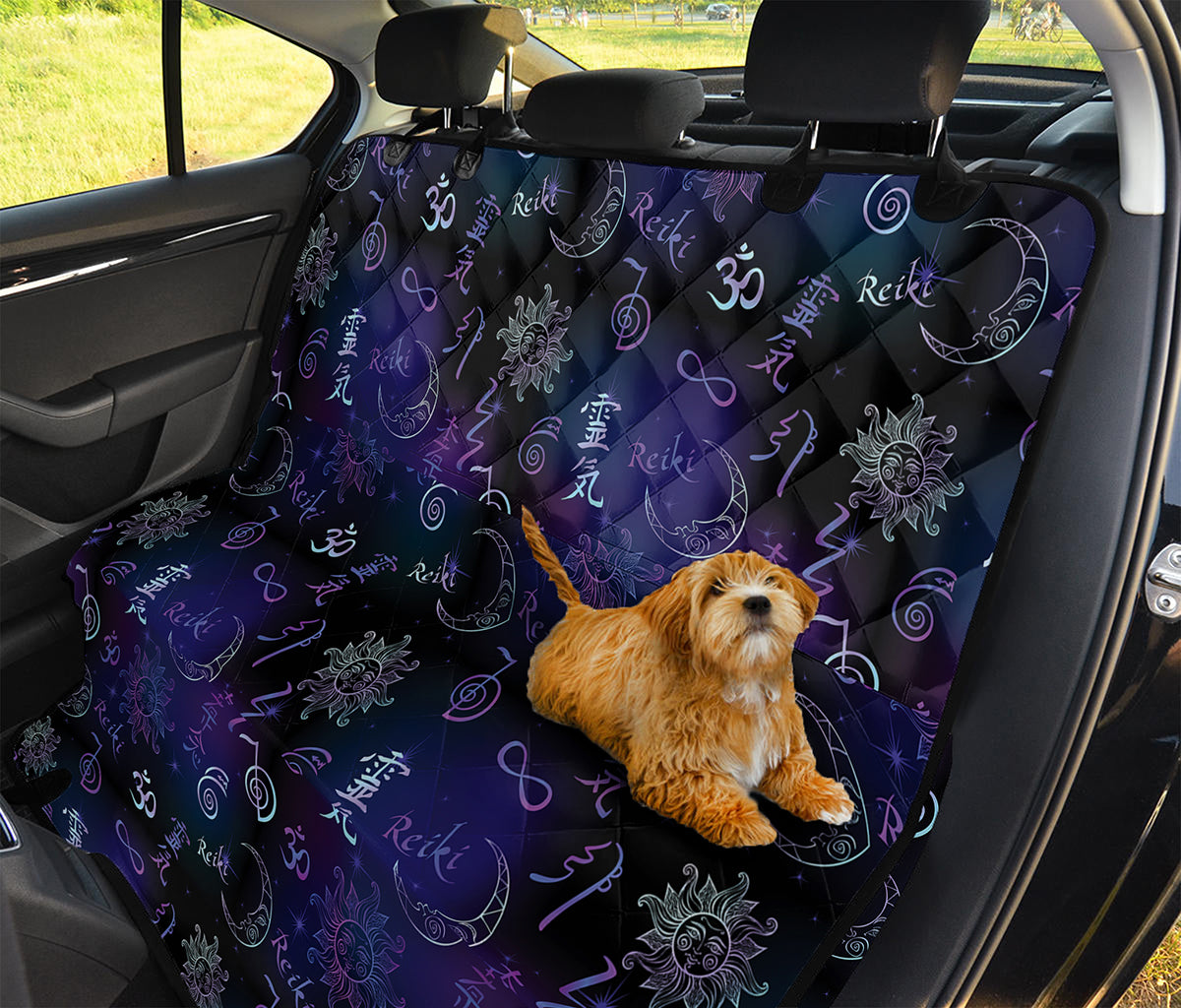 Reiki Energy Pattern Print Pet Car Back Seat Cover