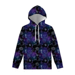Reiki Energy Pattern Print Pullover Hoodie