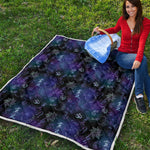 Reiki Energy Pattern Print Quilt