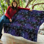 Reiki Energy Pattern Print Quilt