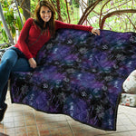 Reiki Energy Pattern Print Quilt