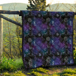 Reiki Energy Pattern Print Quilt