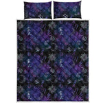 Reiki Energy Pattern Print Quilt Bed Set